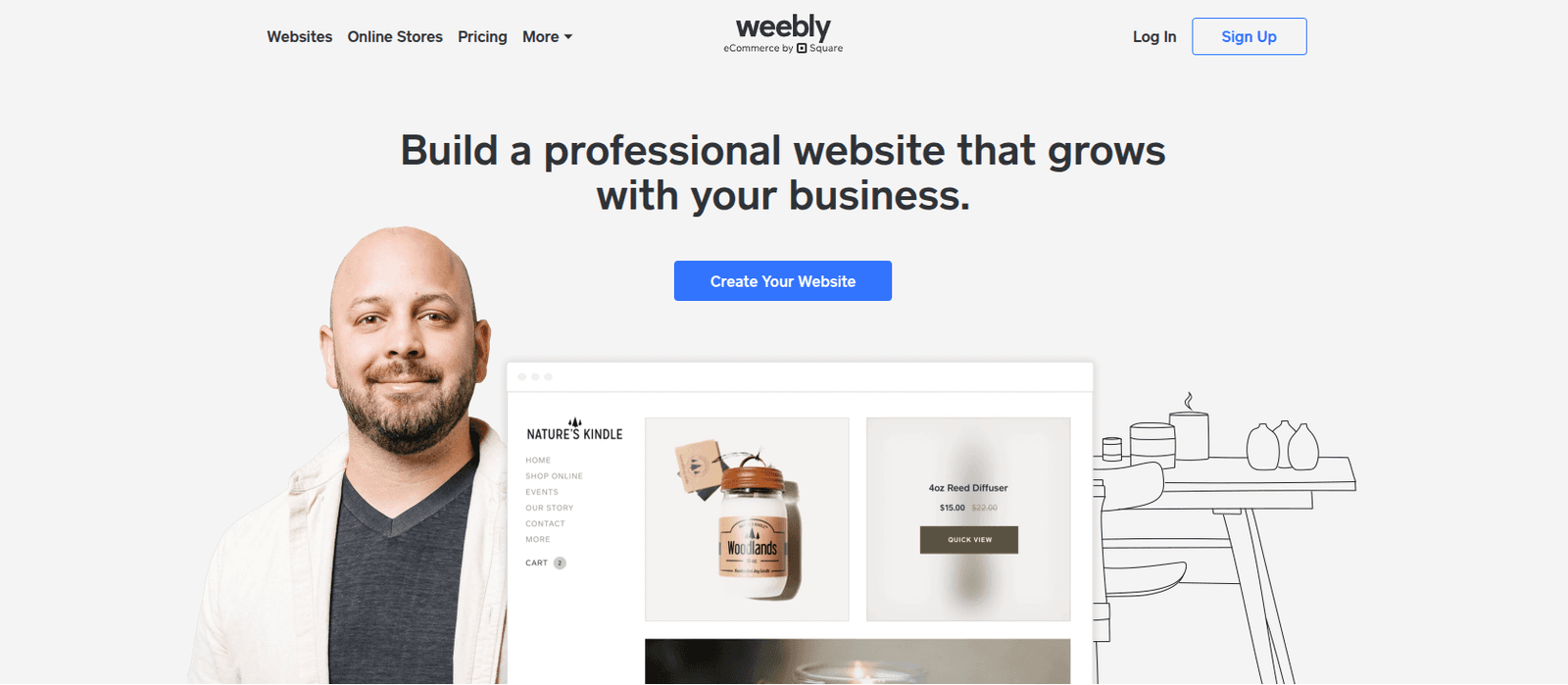 Weebly- best drag and drop website builder