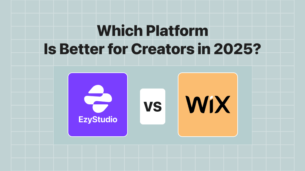 Squarespace vs EzyStudio: Which One is Better in 2025