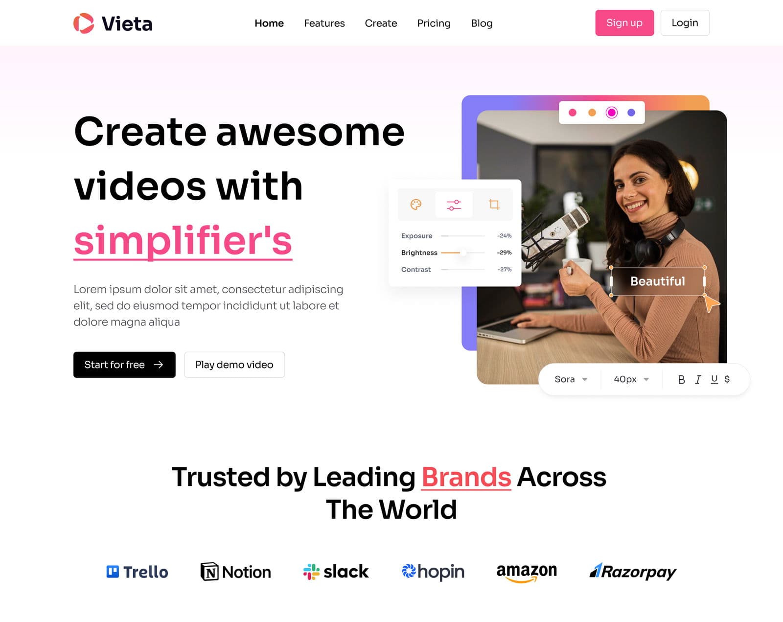 templates by ezycourse